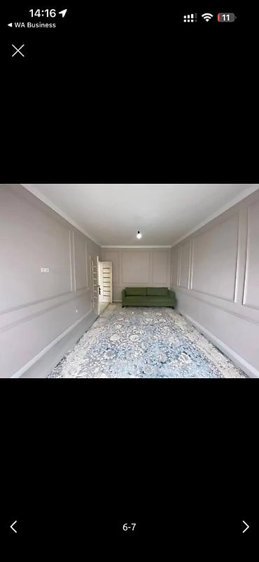 3 бөлмө, 97 м², Жогорку Джал Элитка, 8 кабат, Евро оңдоо lalafo.kg да 3 бөлмө, 97 м², Жогорку Джал Элитка, 8 кабат, Евро оңдоо