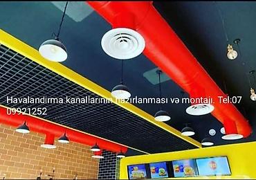 kompressor satisi: Məhsul: Havalandırma sistemləri və aksesuarları Havalandırma — 7