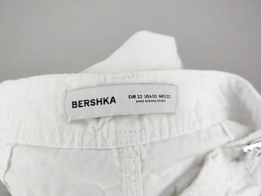 trampki do komuni: Bershka, Spodnie cargo damskie, rozmiar 2XS — 4