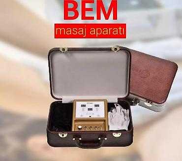 BEM masaj aparatı - Portativ, çamadan tipli dizayn: rahat daşınma və