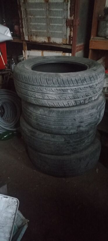 диска гелик: Шины 205 / 65 / R 16, Лето, Б/у, Комплект, Легковые, Hankook