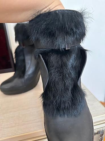 Ботинки и ботильоны: Ботинки, 39, Bravo Moda, Б/у, цвет - Черный, Самовывоз — 4