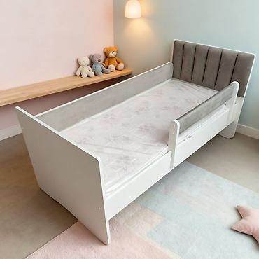 Детские односпальные кровати: Детская односпальная кровать, Новый, Для мальчика, Для девочки, С матрасом, Бесплатная доставка — 8