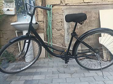 Şəhər/komfort tipli ikitəkərli velosiped Xüsusiyyətlər: - Rəng: qara