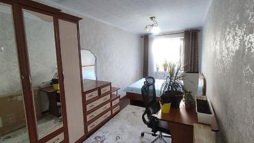 flat osh: 3 комнаты, 58 м², 6 мкр 104 серия, 4 этаж, Косметический ремонт — 3