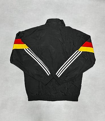 очки рай бан: Ветровка Adidas Originals Germany - Черная легкая ветровка на молнии — 2