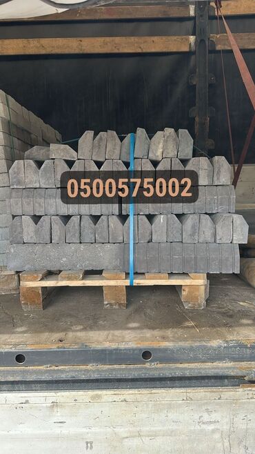 Тротуарные бордюры: Тротуарный бордюр, ЖБИ (Железобетонный), Другие особенности, 1000 — 5