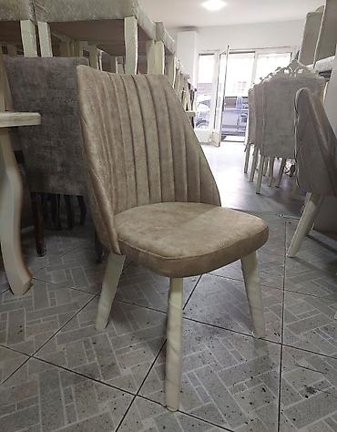 Stullar: Qonaq otağı üçün, Yeni, Qatlanmayan, rəng - Bej Stul — 10