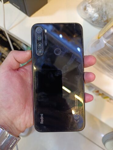 redmi 7 акб: Redmi, Redmi Note 8, Колдонулган, 64 ГБ, түсү - Кара, 1 SIM, 2 SIM
