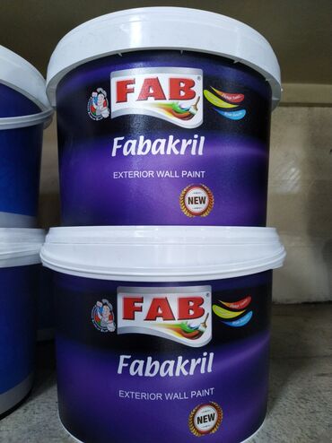 fasad üçün daş yun: Akril Boya FAB, Fasad, rəng - Bənövşəyi
