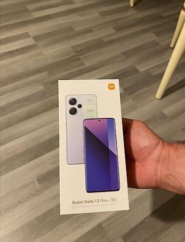 Mobil telefon və aksesuarlar: Redmi note 13 pro+ tecili satılır. - Arxa kamera bloku: iki böyük — 5