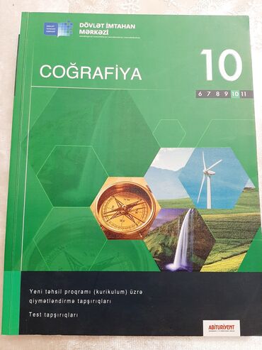prava testi in Azərbaycan | KITABLAR, JURNALLAR, CD, DVD: Coğrafiya 10cu sinif testi yeni kimi