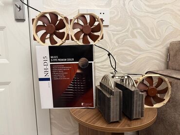 Soyutma sistemləri: Ideal veziyetdedir. Uzerinde 3 kuler verilir (sadə), əldə əlavə biri — 1