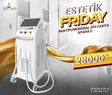 Kosmetoloji aparatlar: Liftinq, Pilinq, Brosaj, Dırnaq üçün, Üz üçün, Dəri üçün, Təlim keçirilir — 12