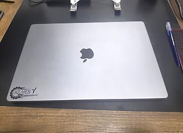iphone macbook: Apple MacBook Pro M2 16" 512/16 (gümüş rəng, alüminium korpus) ideal — 1