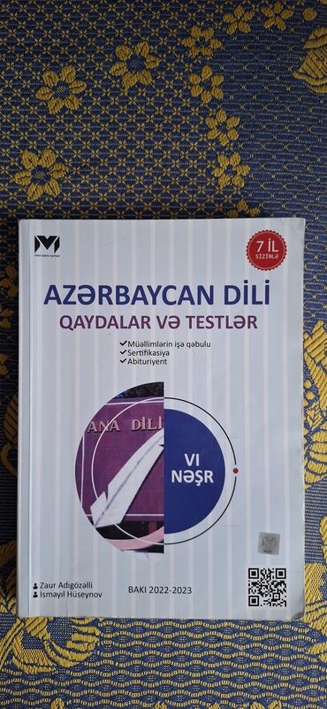 azerbaycan dili guven qayda kitabi pdf 2024: Bu kitab Azərbaycan dili üzrə qaydaları və testləri özündə