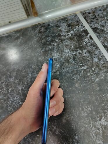 Xiaomi: Xiaomi Redmi Note 8, 128 GB, rəng - Göy, 
 Barmaq izi, İki sim kartlı, Face ID