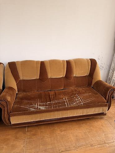 Divan və kreslo dəstləri: Yumşaq mebel dəsti – divan və iki ədəd kreslo - Model: Klassik üslub — 2