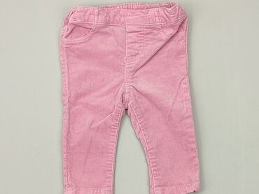Baby material trousers, 0-3 months, 56-62 cm, condition - Good