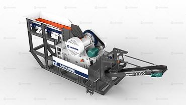 pe: Щековая дробилка PE600×900 на раме 1. Сферы применения: ✅ Карьерные — 3