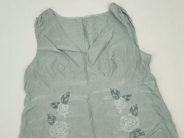 zielone bluzki z długim rękawem: Blouse, 3XL (EU 46), condition - Very good