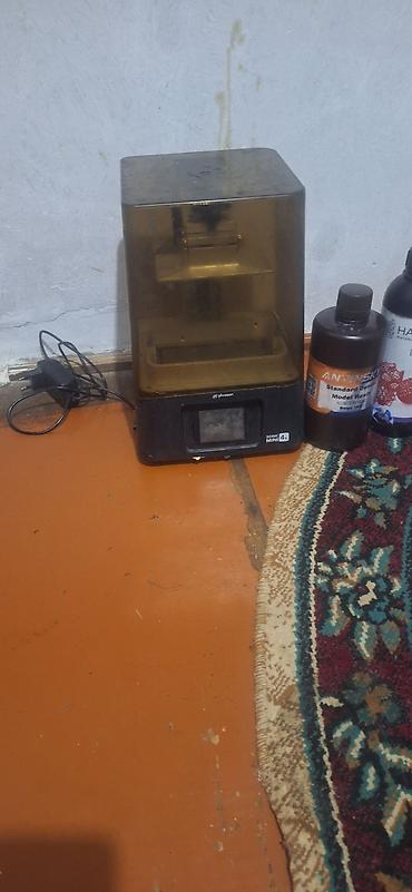 printer almaq: Kompüterdə hazırlanmış 3D modelləri rezindən çap edir. Diş — 1