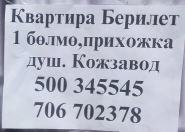 квартира на долгий срок арча бешик: 1 комната, Собственник