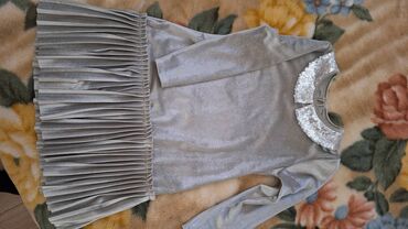 detskie veshchi platya: Детское платье цвет - Серый