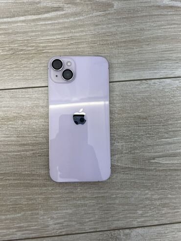 Apple iPhone: IPhone 14 Plus, Б/у, 128 ГБ, Deep Purple, Чехол, Кабель, 83 % — 1