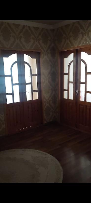 təbii qazon: İkiqat taxta otaq qapısı - Material: təbii ağac (şəbəkəli dizayn) - — 2