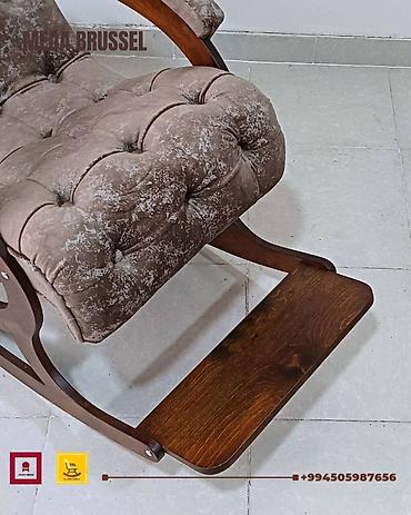 Kreslolar: Yeni, Kreslo-kaçalka, Parça, Kredit var, Şəhərdaxili pulsuz çatdırılma — 8