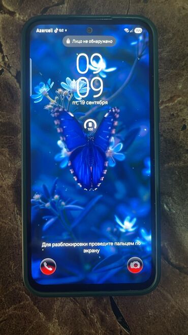кнопка телефон: Samsung Galaxy A54 5G, 256 GB, rəng - Qara, Barmaq izi