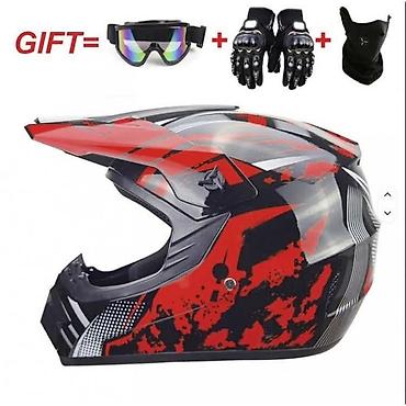 moze razmena: ‼️‼️NOVO - MOTO KACIGE + POKLON sportske rukavice, naočare protiv — 2