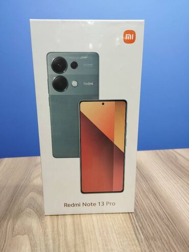 Xiaomi: Xiaomi Redmi Note 13 Pro, 256 GB, rəng - Qara, 
 Zəmanət, Sensor, Barmaq izi