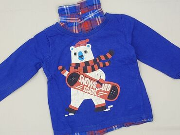 bluza z rękawiczkami: Bluzka, So cute, 9-12 miesięcy, stan - Bardzo dobry
