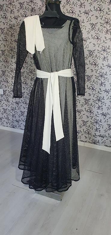 Вечерние платья: Вечернее платье, А-силуэт, Длинная модель, С пайетками, XS — 10