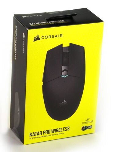 беспроводная мышь: Corsair Katar Pro Wireless – беспроводная игровая мышь. Благодаря