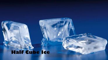 Мелкий лёд ( не китайский кубик ) для напитков Small cube.Half dice