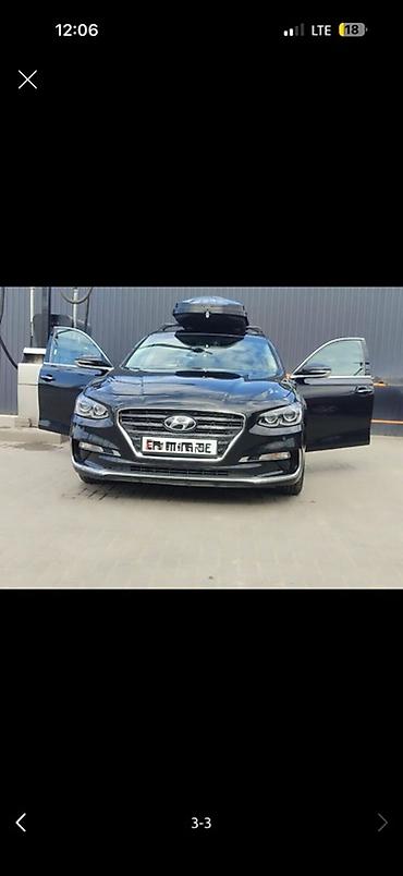 Hyundai Grandeur: 2019 г., 3 л, Автомат, Газ, Седан