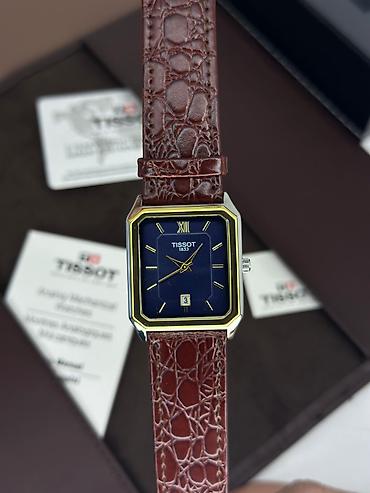 Личные вещи: Tissot kvadrat formalı klassik qol saatı Dunyanin en nazik qol — 2