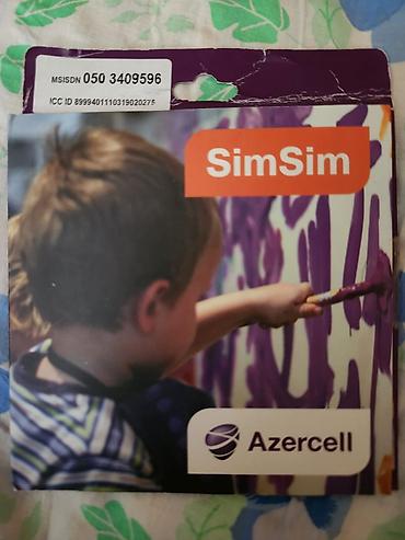 azercell paket: Yeni,sim-sim nömrə - Operator: Azercell - Xidmət tipi: SimSim — 1