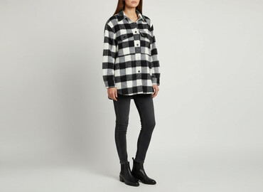 sukienki w krate damskie: H&M, Sukienka damska, rozmiar L