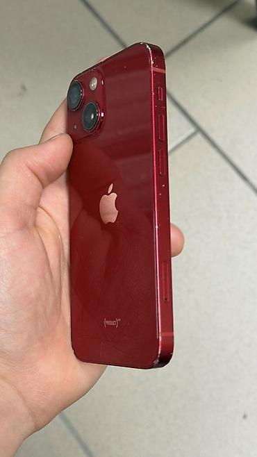 iphone s5: IPhone 13 mini, Б/у, 256 ГБ, Красный, Чехол, 80 % — 4