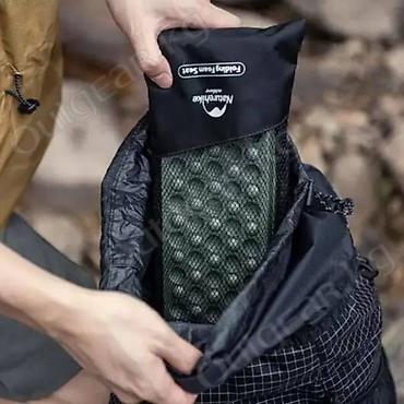 горизонт: 🟠 Туристическая сидушка Naturehike с чехлом 🟠 ⠀ Сидушка для — 5