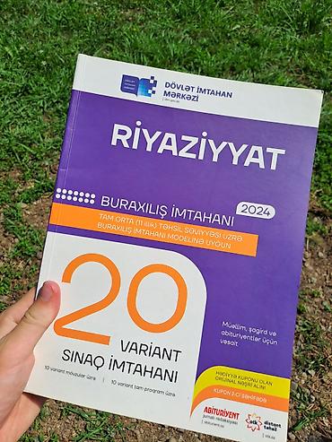 sintezator satılır: Riyaziyyat 11-ci sinif, 2024 il, Rayonlara çatdırılma — 1
