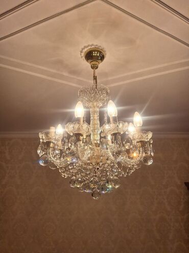 lustur: Çılçıraq, 8 lampa