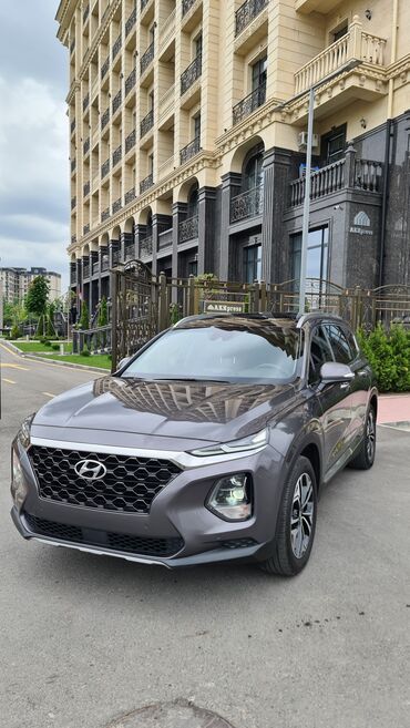 горный джип: Hyundai Santa Fe: 2018 г., 2 л, Автомат, Бензин, Кроссовер