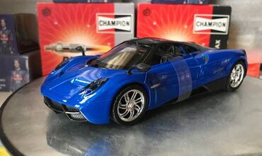 Avtomobil modelləri: Коллекционная модель Pagani Huayra blue 2012 MOTORMAX Art : 79312 — 8