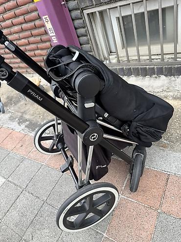 ступенька детская: Коляска Cybex Platinum (серия Priam платформа Platinum), цвет Black — 8