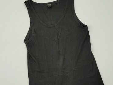 czarne bluzki bez rękawów: Blouse, L (EU 40), condition - Good